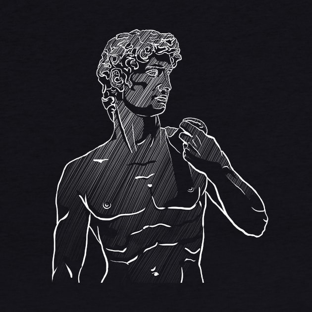 David of Michelangelo by ArtFork